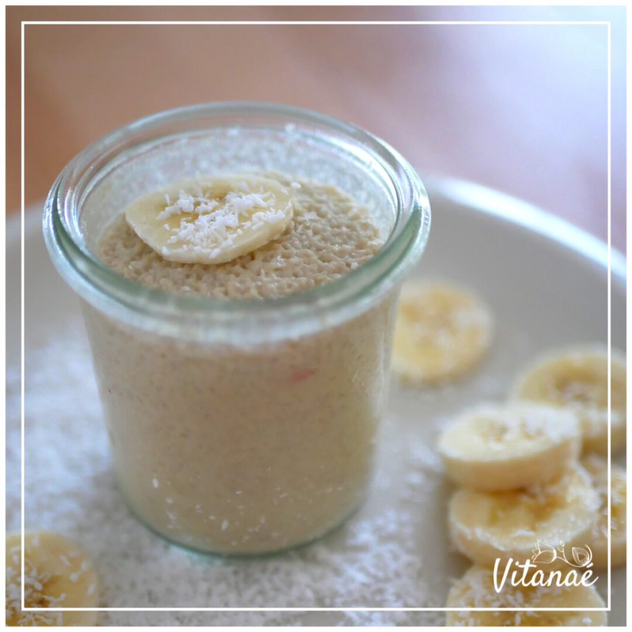 Crème brûlée banane coco