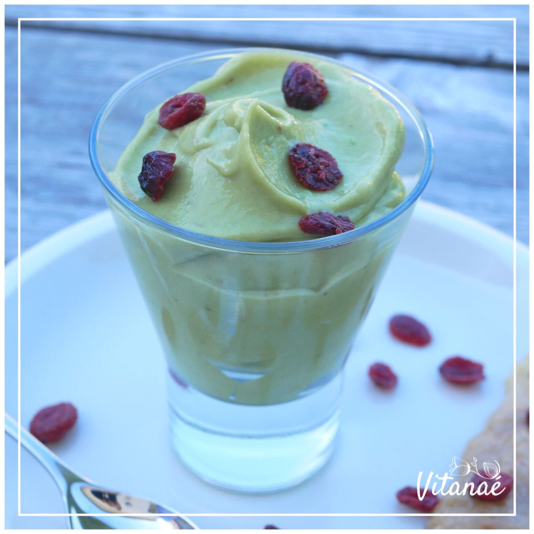 Crème avocat compote