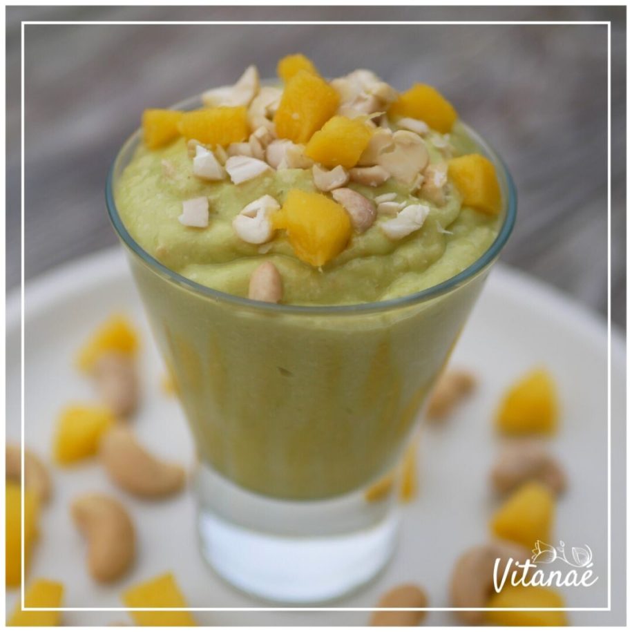 Smoothie croquant mangue avocat